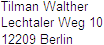 Tilman Walthers Adresse