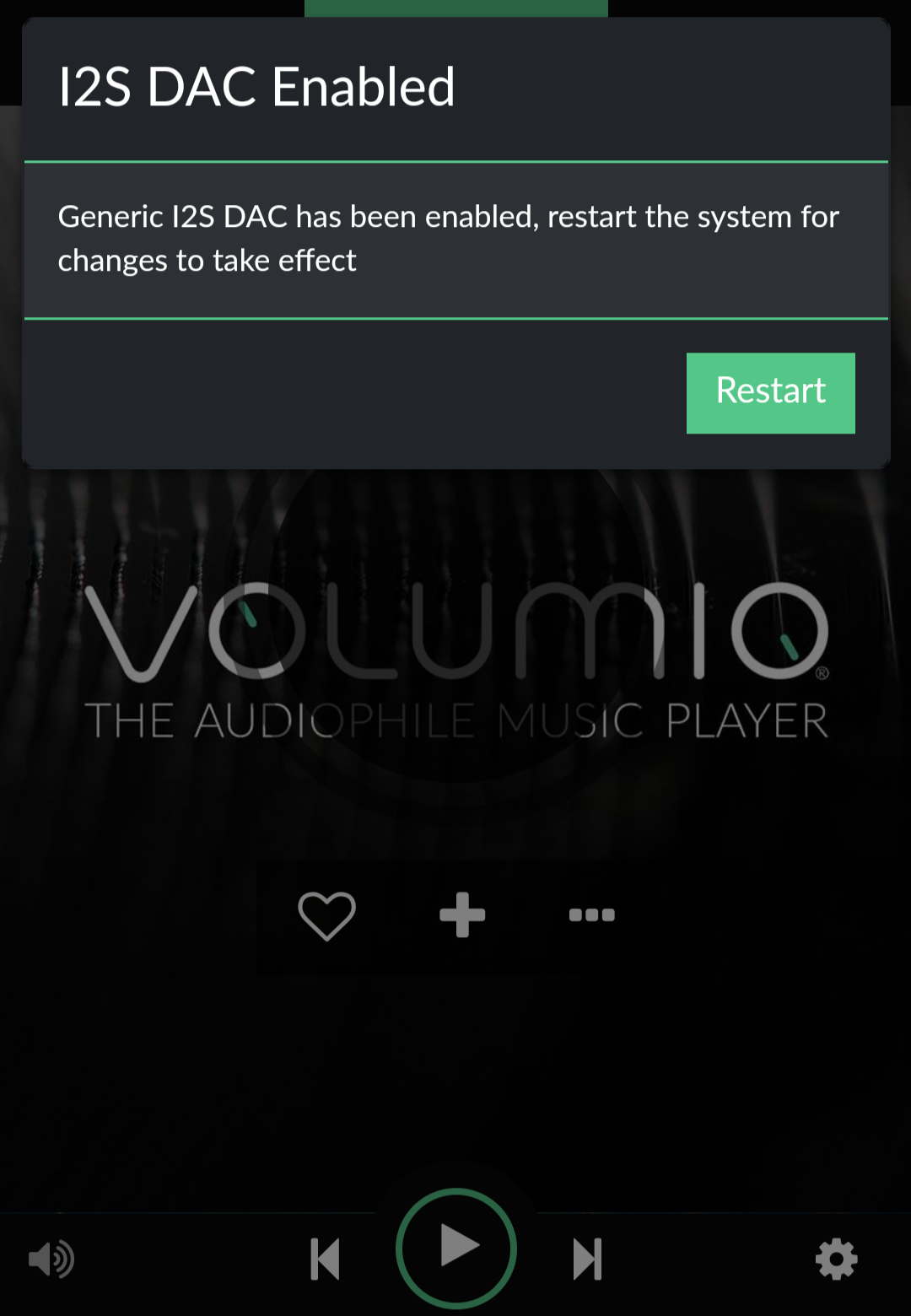 After restart, the system should be accessible in your local network